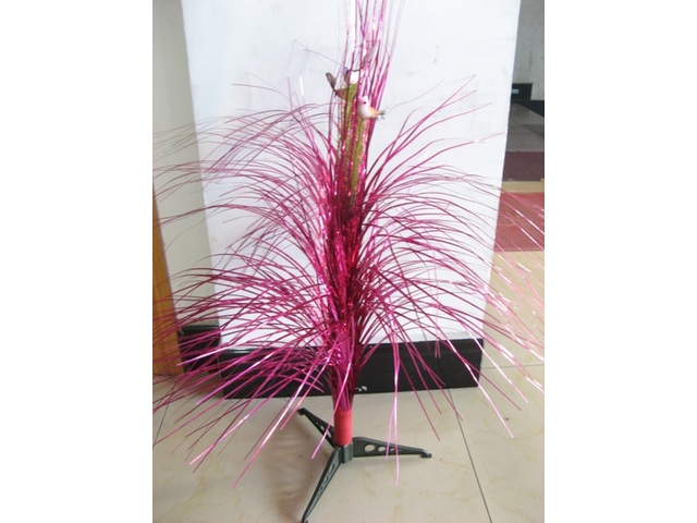 (image for) 5Pcs Tinsel Tree with Bird for Decoration 86cm
